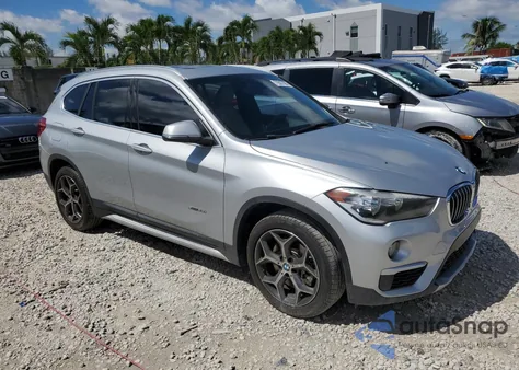 2018 BMW X1 Sdrive28I из США, поврежденный, VIN WBXHU7C36J5H44850